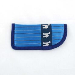 Embroidered eyeglasses case