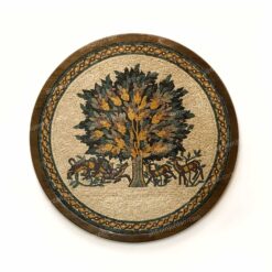 Jericho "Tree of Life" Round Framed Mosaic diameter 50cm (12.5")