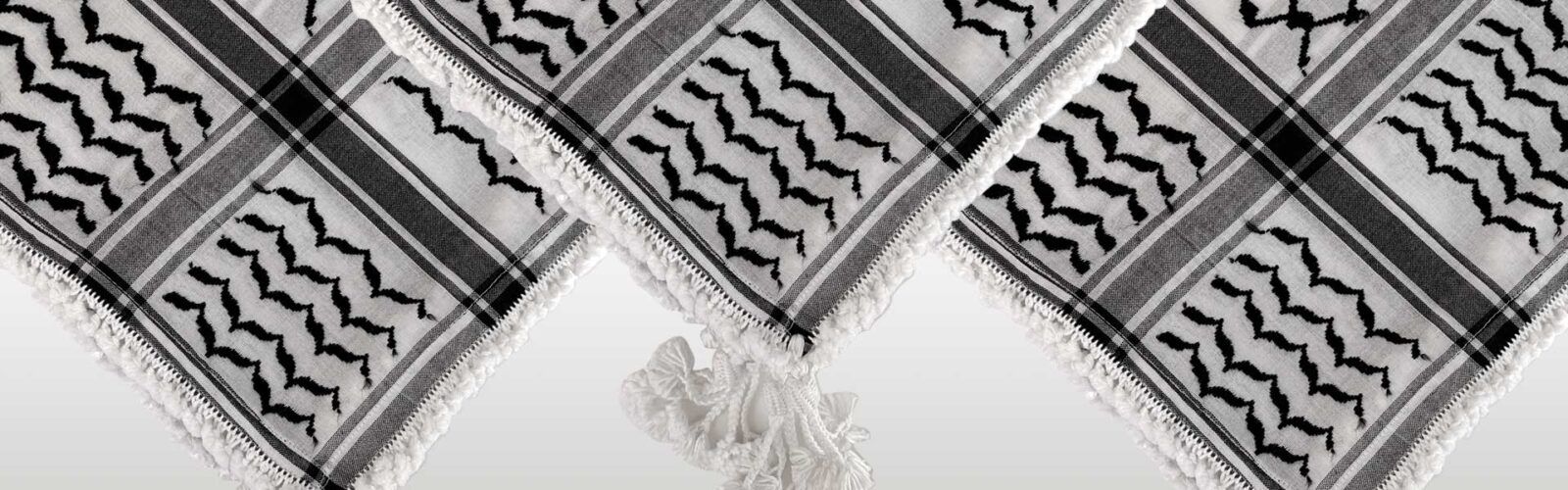 Authentic Jordanian and Palestinian Kufiyyeh Kufiyyah Shmagh Shemagh Scarf